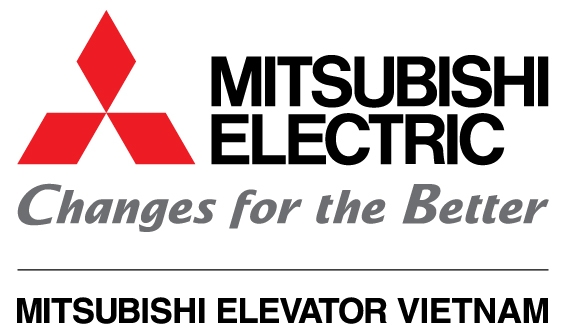 logo thương hiệu của thang máy mitsubishi